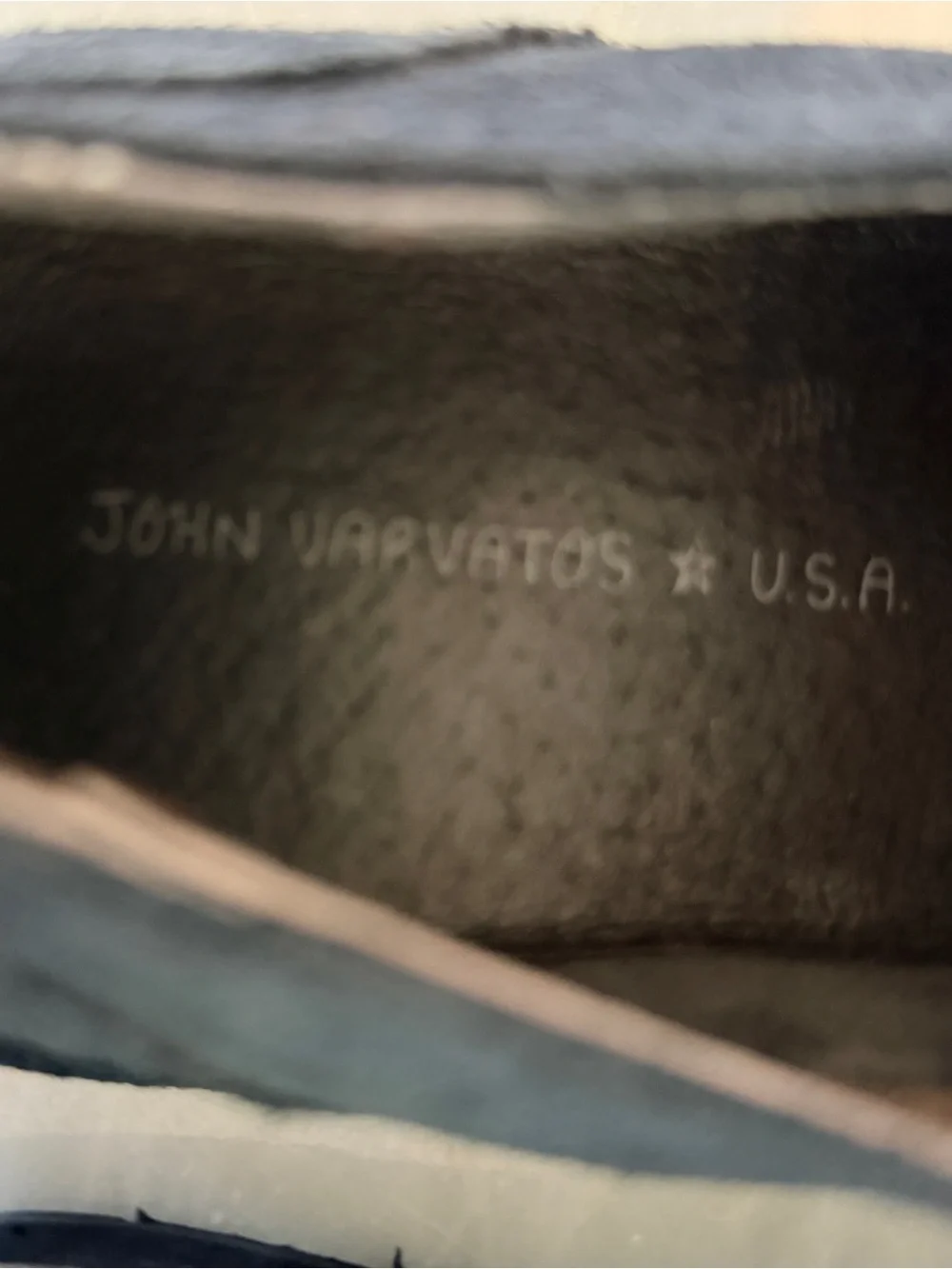 John Varvatos USA Blue Suede Derby Shoes Mens 11 Navy Lace Up Casual Dress